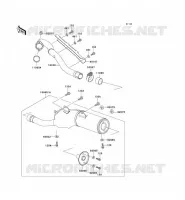 &Eacute;CHAPPEMENT pour Kawasaki KLX300R 2001