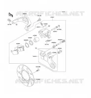 FREIN ARRIERE pour Kawasaki KLX300R 2001