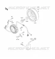 G&Eacute;N&Eacute;RATEUR pour Kawasaki KLX300R 2001