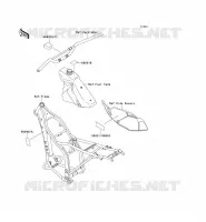 LABEL pour Kawasaki KLX300R 2001