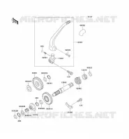 MECANISME DE KICK pour Kawasaki KLX300R 2001