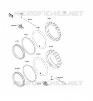 ROUE/PNEUS pour Kawasaki KLX300R 2001