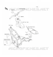 LABEL pour Kawasaki KLX300R 2002