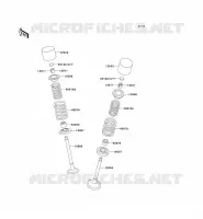SOUPAPE pour Kawasaki KLX300R 2002