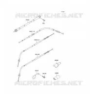 CABLES pour Kawasaki KLX300R 2003
