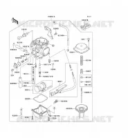 CARBURATEUR pour Kawasaki KLX300R 2003