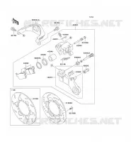 FREIN ARRIERE pour Kawasaki KLX300R 2003
