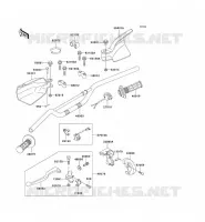 GUIDON pour Kawasaki KLX300R 2003