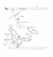 LABEL pour Kawasaki KLX300R 2003