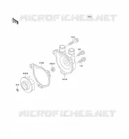 POMPE &Agrave; EAU pour Kawasaki KLX300R 2003