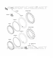 ROUE/PNEUS pour Kawasaki KLX300R 2003