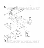 BRAS OSCILLANT pour Kawasaki KLX650 1996