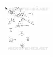 CHASSIS EQUIPMENT ELECTRIQUE pour Kawasaki KLX650 1996