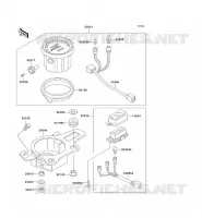 COMPTEURS pour Kawasaki KLX650 1996