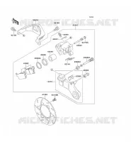 FREIN ARRIERE pour Kawasaki KLX650 1996