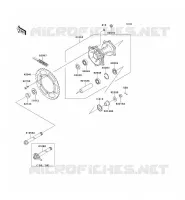 MOYEU ARRIERE pour Kawasaki KLX650 1996