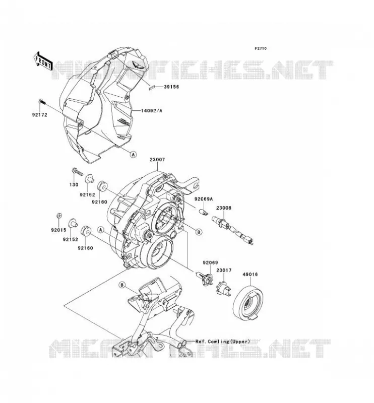 OPTIQUE(S) Kawasaki MOTOS 1000 2012 VERSYS 1000  KLZ1000ACF