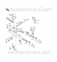 BRAS OSCILLANT pour Kawasaki KMX125 1998