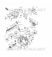 COUVERCLES MOTEUR pour Kawasaki KMX125 1998