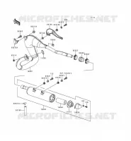 &Eacute;CHAPPEMENT pour Kawasaki KMX125 1998