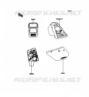 STICKER pour Kawasaki KMX125 1998