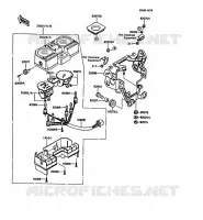 COMPTEURS pour Kawasaki KMX125 1989