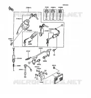 CONTACTEUR pour Kawasaki KMX125 1989
