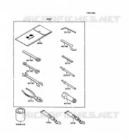 OUTIL UTILISATEUR pour Kawasaki KMX125 1989