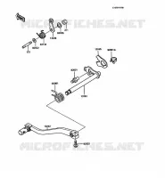 SELECTEUR pour Kawasaki KMX125 1989
