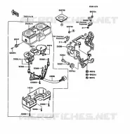 COMPTEURS pour Kawasaki KMX125 1989