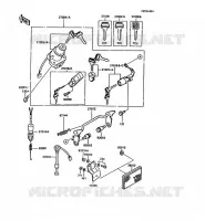 CONTACTEUR pour Kawasaki KMX125 1989