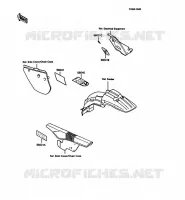 LABEL pour Kawasaki KMX125 1989