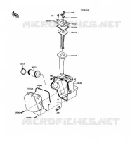 FILTRE A AIR pour Kawasaki KMX125 1992