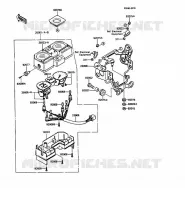 COMPTEURS pour Kawasaki KMX125 1987