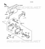 OPTIQUE(S) pour Kawasaki KMX125 1987