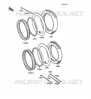 PNEUS pour Kawasaki KMX125 1987