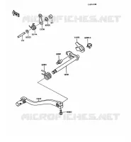 SELECTEUR pour Kawasaki KMX125 1987