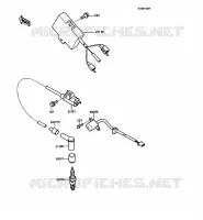 SYSTEME D&acute;ALLUMAGE pour Kawasaki KMX125 1987