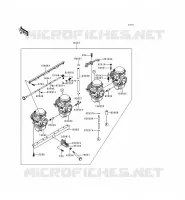 CARBURATEUR pour Kawasaki KZ1000 POLICE 1996