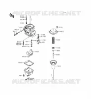 PI&Egrave;CES DE CARBURATEUR pour Kawasaki KZ1000 POLICE 1996
