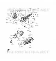 CARTER MOTEUR(S) pour Kawasaki J300 2014
