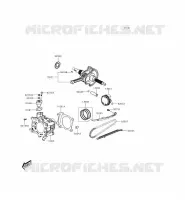 CYLINDRE/PISTON pour Kawasaki J300 2014