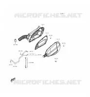 FILTRE A AIR pour Kawasaki J300 2014