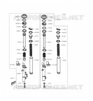 FOURCHE pour Kawasaki J300 2014