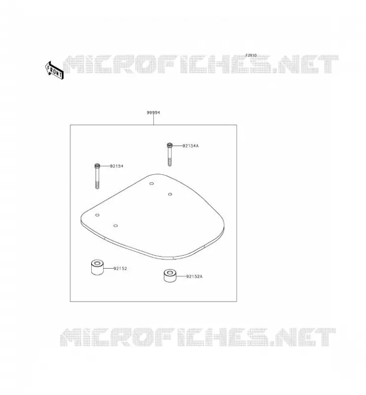 ACCESSOIRE Kawasaki SCOOTER 300 2015 J300  SC300AFF