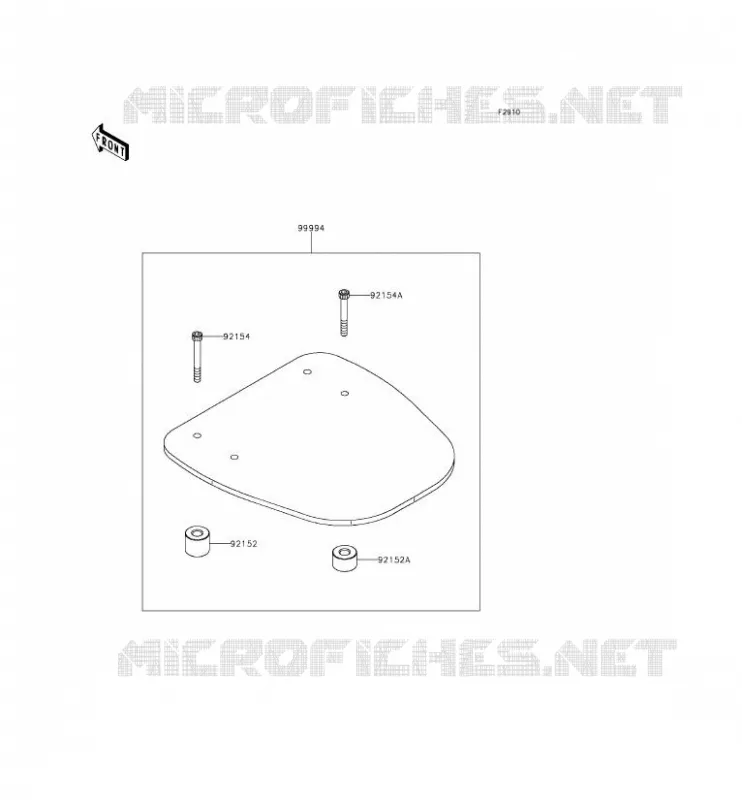 ACCESSOIRE Kawasaki SCOOTER 300 2014 J300 ABS  SC300BEF
