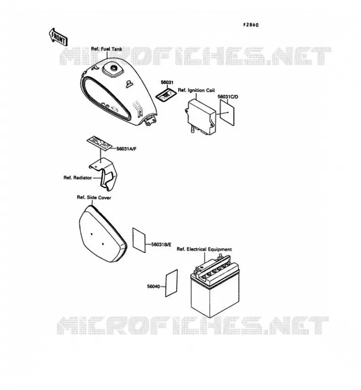 LABEL Kawasaki MOTOS 1500 1990 VN-15  VN1500-A4