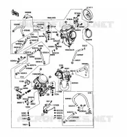 CARBURATEUR pour Kawasaki VN-15SE 1988