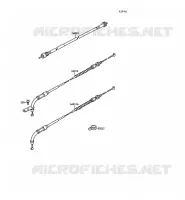 CABLE pour Kawasaki VN-15SE 1990