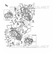CARTER MOTEUR(S) pour Kawasaki VN-15SE 1990